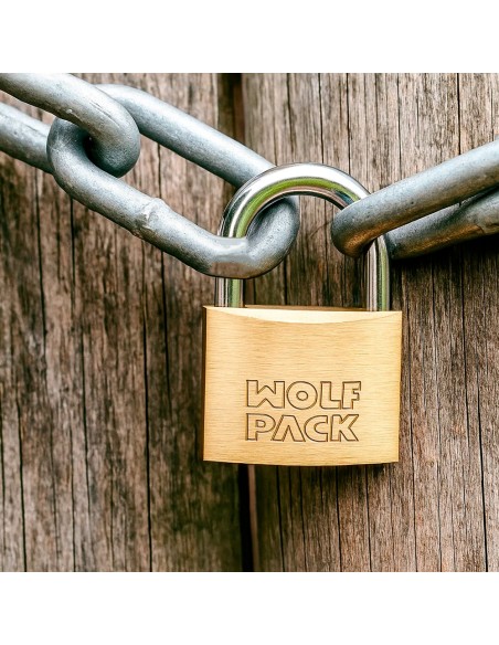 Candado Laton Arco Normal Llaves Iguales 40 mm. Nº1