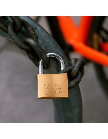 Candado Laton Arco Normal Llaves Iguales 50 mm. Nº2