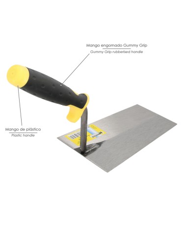 Paleta Wolfpack Gummy Grip 341-A / 180 mm.