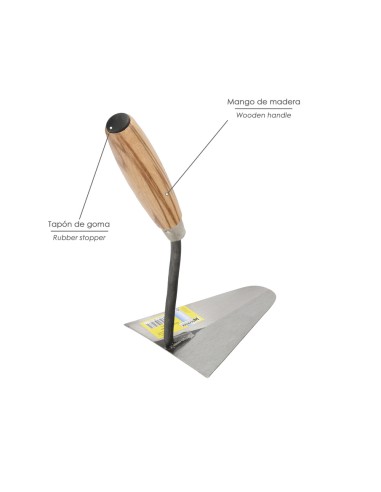 Paleta Wolfpack Mango Madera 344 / 165 mm.