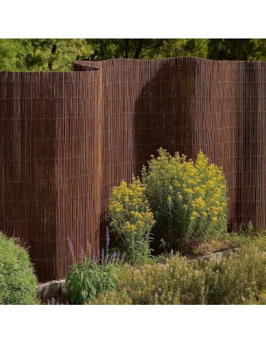 Mimbre Natural Ocultación ligera Rollo 5 x 2 Metros