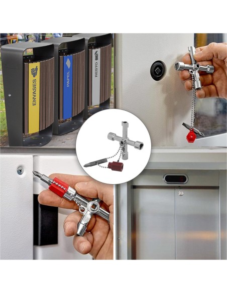 Llave De Cabina - Agua, Gas, Electricidad