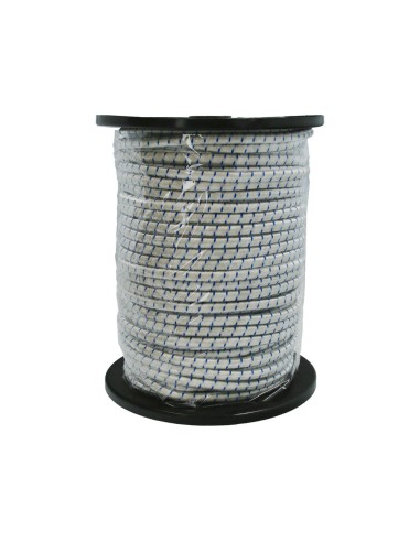 Cuerda Elástica Forrada 10 mm. Rollo de 100 metros