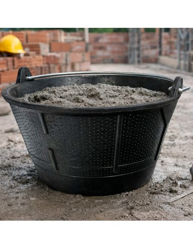 Cubo Obra Goma Italiano 10 l. Wolfpack