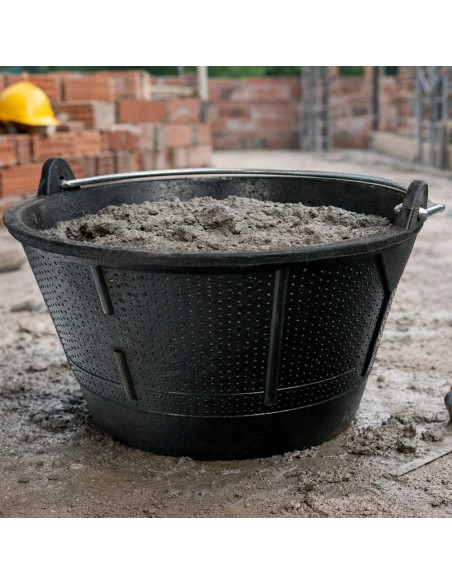 Cubo Obra Goma Italiano 10 l. Wolfpack