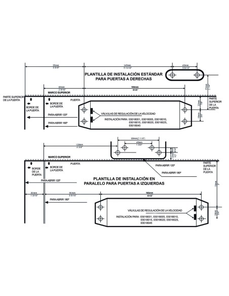 Cierra Puertas Con Retenedor Fuerza 2. Color Negro (Puertas 70/90 cm.)