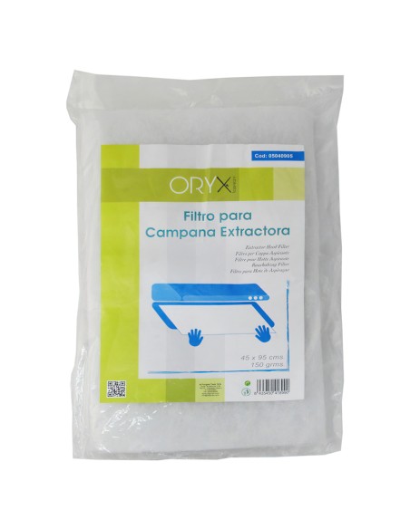 Filtro Campana Extractora 45x95 cm. 150 grm/m2