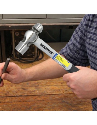 Martillo Bola 500 Gramos Mango Fibra Vidrio