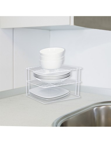 Estante Forma De Esquina Para Cocina, 90 Grados, 3 niveles