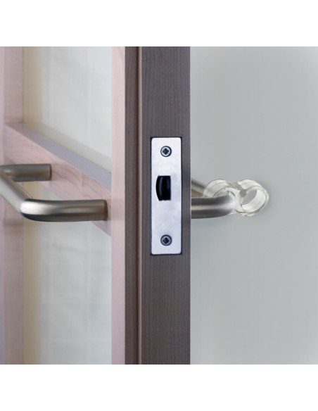 Tope Puerta Para Manivela Transparente (Blister 4 Unidades)