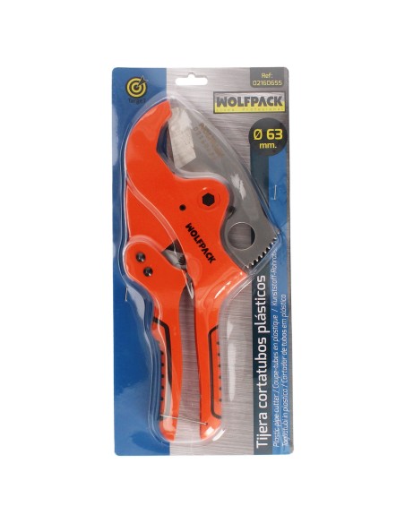 Tijeras Cortadora de Tubos Ø 63 mm.