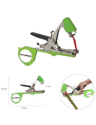 Atadora Agricola Entutorar Con Cinta, Grapas, Cuchilla y Muelle
