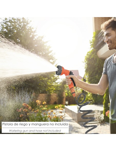 Conector Manguera Tubo Autoenroscable 10x12 mm.