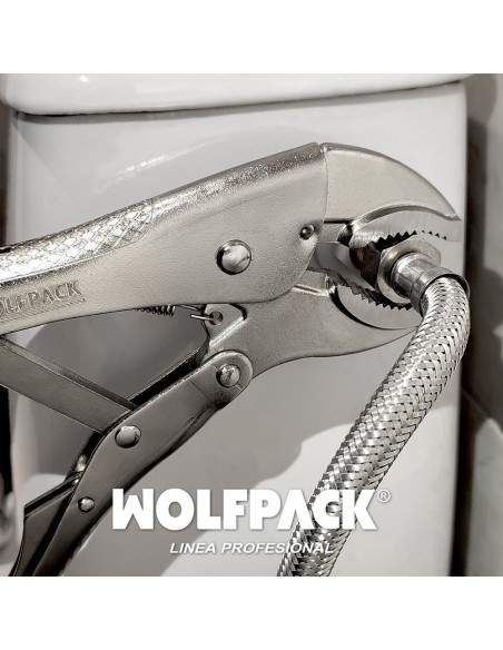 Mordaza Wolfpack Poligrip Curva 25x250 mm.