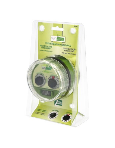 Programador Nebulizacion / Riego Jardin, Analogico Grifos 3/4"