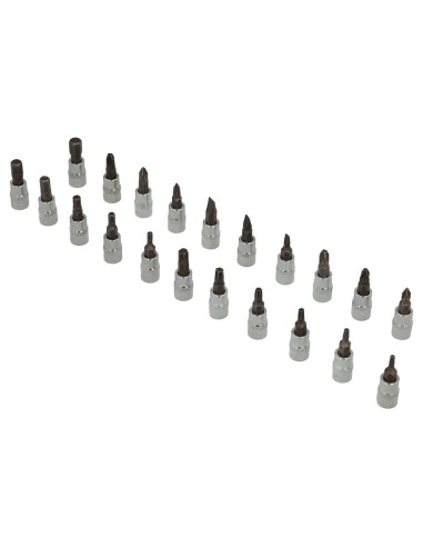 Juego Llaves De Vaso y Puntas 1/4" 46 Piezas. Con Apadtador. Cromo Vanadio, Kit Llave Combinada, Kit Carraca, Juego Llaves Vaso