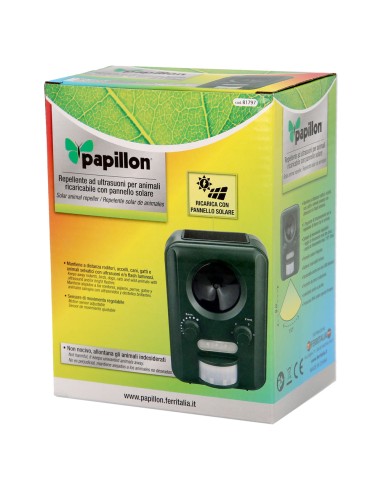 Ahuyentador Ultrasonidos Animales Funcionamiento Solar / Usb. Ahuyenta Roedores, Ratones, Gatos, Perros, Aves, Pajaros, Etc