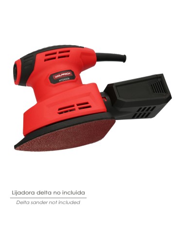 Lija Recambio Delta 140x100 mm. Sin Agujeros Grano 40 (10 Piezas)