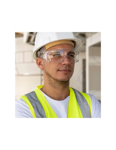 Gafas Proteccion En166 Patillas Fijas Transparentes