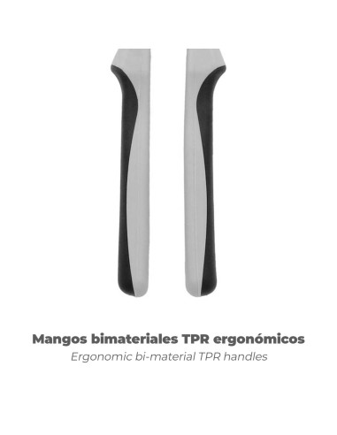 Tenazas Apertura Múltiple Negra Plus 250 mm. mangos Engomados DIN 8976. Pico De Loro, Alicates Extensibles, Tenazas Fontanero