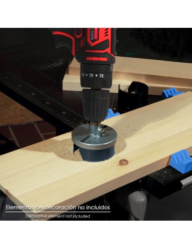 Juego Sierras Campana 25 mm. 25/63 7 Piezas