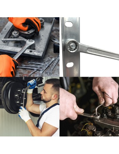 Juego Llaves Acodadas Wolfpack 8 Piezas