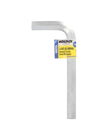 Llave Allen Standar Acero Cromo Vanadio Profesional 12,0 mm. Llave Hexagonal, Llave Allen Taller Mecanica, Llave Allen Bricolaje