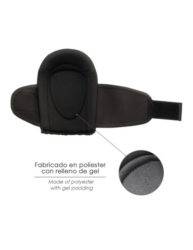 Rodilleras Trabajo Rellenas de Gel Alta Densidad Mayor Confort y Comodidad