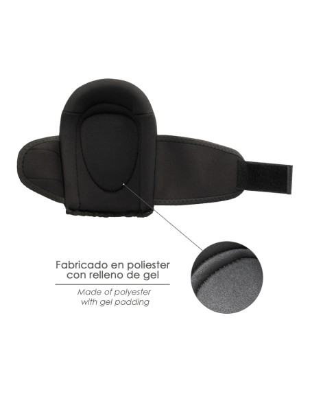 Rodilleras Trabajo Rellenas de Gel Alta Densidad Mayor Confort y Comodidad