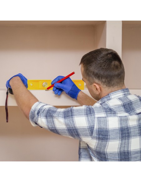 Nivel Burbuja Plastico, Base Magnetica 230 mm.