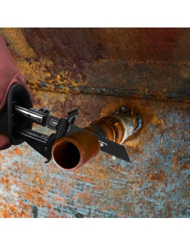 Hoja Sierra Sable Para Metales 152 mm. 18 Tpi. 5 Piezas. Sierra Hierro Aluminio, Cobre, Plastico