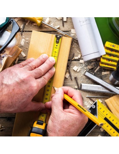 Lapiz Carpintero Standar Extralargo 5 Lapices. Marcador Carpinteria, Albañileria, Construcción.