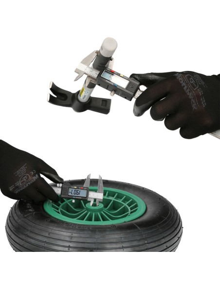 Calibre Digital Acero Inoxidable 150 mm. Pie de Rey, Paquimetro. Pantalla LCD, Boton de Bloqueo