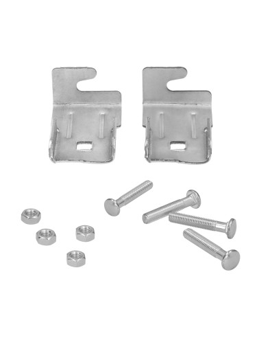 Juego Patas Somier Cuadradas (4 Unidades) Tubo 30x30 mm. Para Somier de 30x30 mm. Altura 25 cm.