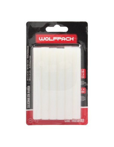 Barras De Pegamento Caliente Ø 11,2 mm. Blister 12 Unidades. Barras Silicona, Pegamento Pistola Termofusible, Silicona Pistola