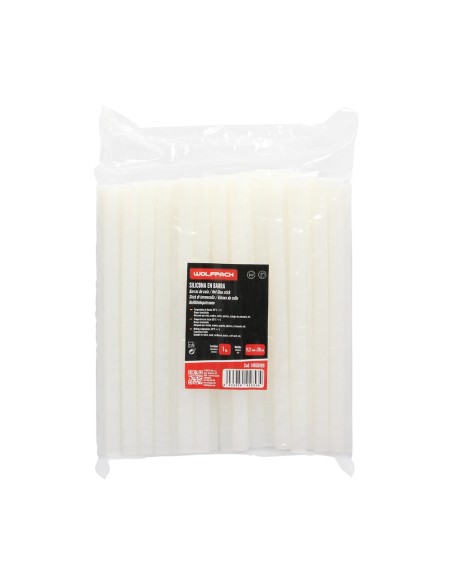 Barras De Pegamento Caliente Ø 11,2 mm. bolsa De 1 Kg. Barras Silicona, Pegamento Pistola Termofusible, Silicona Pistola