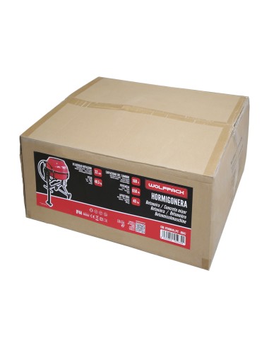 Hormigonera 160 litros / 650 W. Desmontable