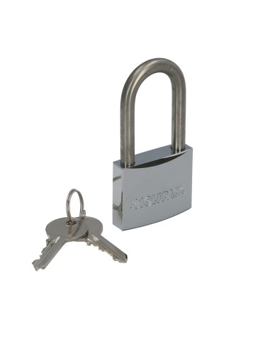 Candado Inoxidable Arco Largo 50mm.