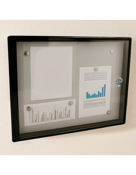 Tablon Anuncios Magnetico 48x35x5 cm.