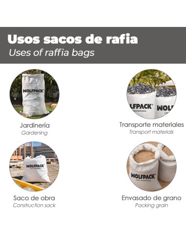 Saco Obra Rafia 50x 80 cm.