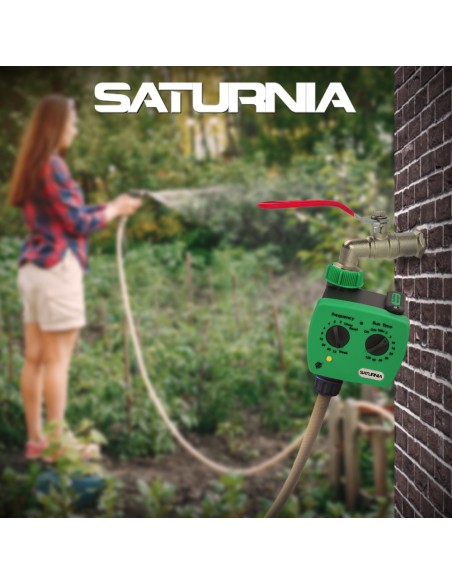 Programador Riego Analogico / Mecanico De Grifo Con 1 Salida 3/4"