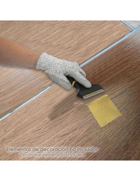 Rascavidrios Profesional Retractil Mango Soft Touch Hoja 90 mm.