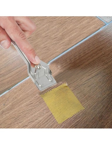 Rascavidrios Plastico Amarillo Hoja 43 mm. Rasqueta Vitroceramica, Rascador Vidrio, Rascador Vitroceramica,