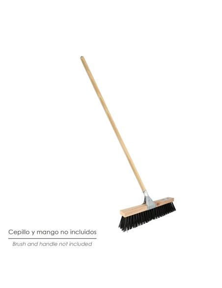 Garra Para Cepillo Barrendero, Mango Ø 28 mm. para Cepillos De 55 A 70 mm. Soporte Cepillo Barrendero,