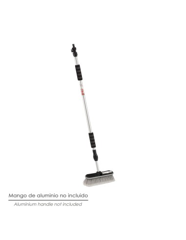 Cepillo Lavacoches Grande Extra Suave 28x9,5 cm. Protector De Goma. Limpieza De Coches, Camiones, Motos, Furgonetas