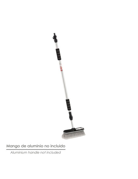 Cepillo Lavacoches Grande Extra Suave 28x9,5 cm. Protector De Goma. Limpieza De Coches, Camiones, Motos, Furgonetas