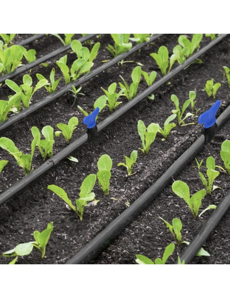 Llave De Paso Extra Para Tuberias Goteo Ø 16 mm. (Bolsa 50 Piezas) Riego Por Goteo, Microaspersión, Riego Por Nebulizacion