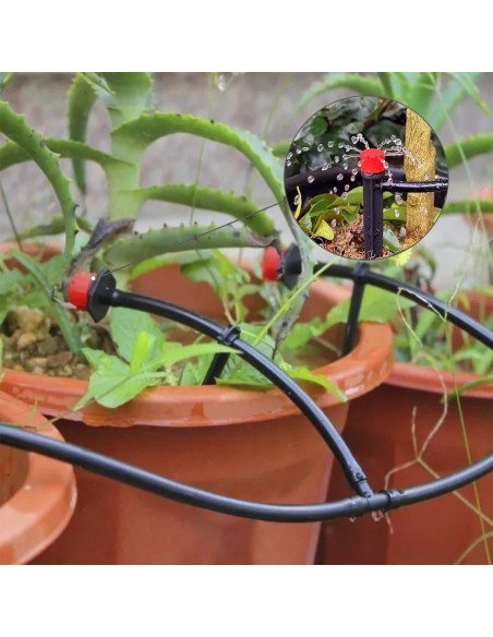 Gotero Regulable Gran Caudal Riego Por Goteo (Bolsa 100 Piezas) Riego Por Goteo, Microaspersión, Riego Por Nebulizacion