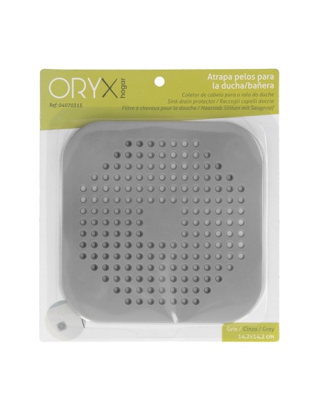 Protector Desagüe Silicona Cocina Baño 145 x 145 mm.