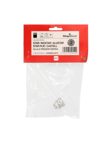 Valvula De Seguridad De Alta Presión Magefesa Castell / Alustar / Star / Star recambio De Válvula De Seguridad. Recambio oficial